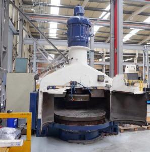 LUMSDEN 93LE ROTARY TABLE VERTICAL SEGMENTED WHEEL SURFACE GRINDING MACHINE