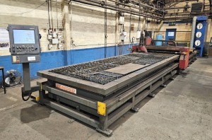 CNC Plasma Cutter & Timesavers Duburring Machine