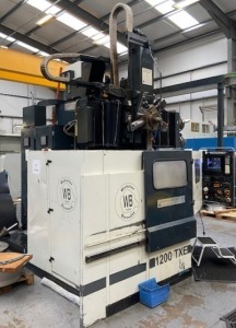 Webster & Bennett 48" TXE CNC Vertical Turning Machine And Boring Machine