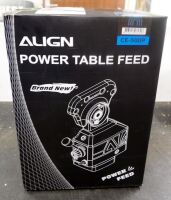 Align Power Table Feed Unused