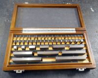 Linear 0-100mm Slip Gauge Set