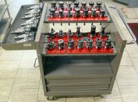 Vertex Mobile Tool Trolley & BT40 Tooling