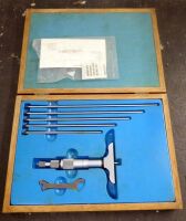 Insize Depth Micrometer 0-125mm