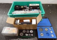 Assorted Plug Gauges and Ring Gauges.