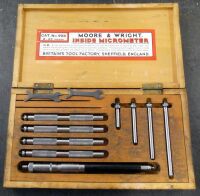 Moore & Wright Inside Micrometer Set.