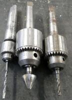 2 Morse Taper Drill Chucks.