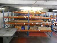 4 Bays of Racking.