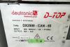 6 OFF DEUTRONIC DX2500-CAN-60 D-TOP POWER SUPPLY, INPUT 400-500VAC/4A/47-63Hz, OUTPUT 60V/42A for spares/repair - 3