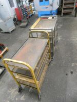Pair of TSE Mobile Trolleys.