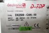 7 OFF DEUTRONIC DX2500-CAN-60 D-TOP POWER SUPPLY, INPUT 400-500VAC/4A/47-63Hz, OUTPUT 60V/42A for spares/repair - 3