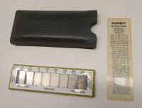 Rupert Electro-Formed Roughness Comparison Specimens.