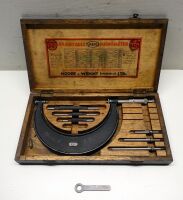 Moore & Wright Outside Micrometer.