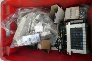 Assorted Festo Modules, valves, cylinders new and used