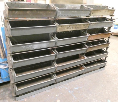 Tote Pan Rack.