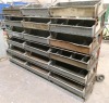 Tote Pan Rack. - 2