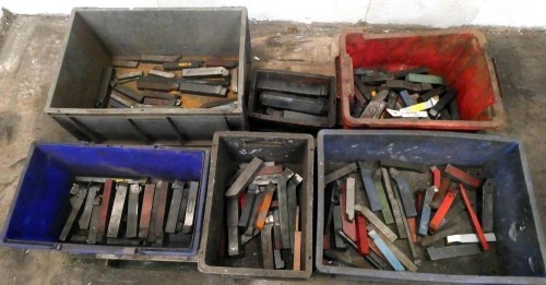 Assorted Cutting Tools.