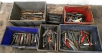Assorted Cutting Tools.