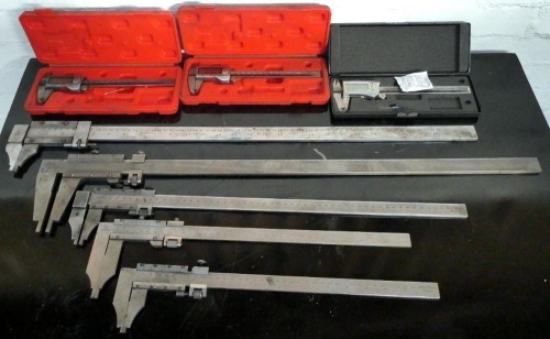 Assorted Vernier Callipers.