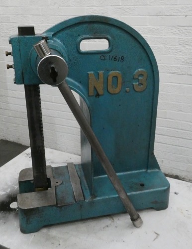 N0.3 Broaching Press.
