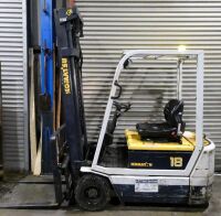 Komatsu Fork Battery Fork Lift Truck.