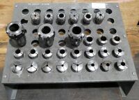 R8 Collet Chucks with Collets and Expanding Collets.