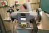Cruesen Double Ended Grinder With Extractor, 240v - 2
