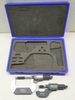 Fowler Digital External Micrometer Set.