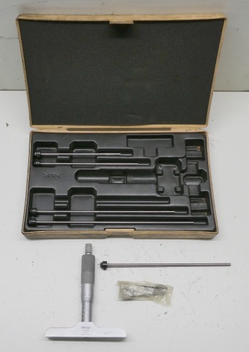 Mitutoyo Depth Micrometer.