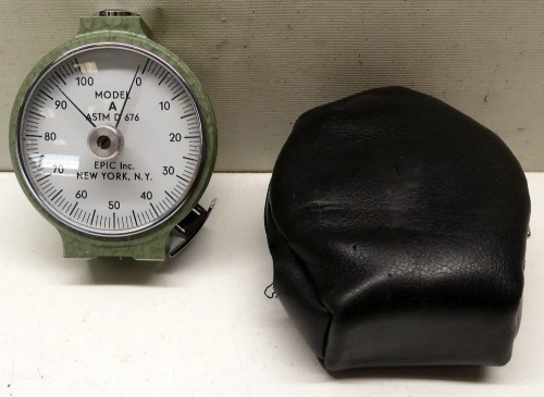 Epic Inc Durometer.