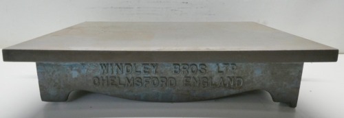 Windley Bros Surface Plate.