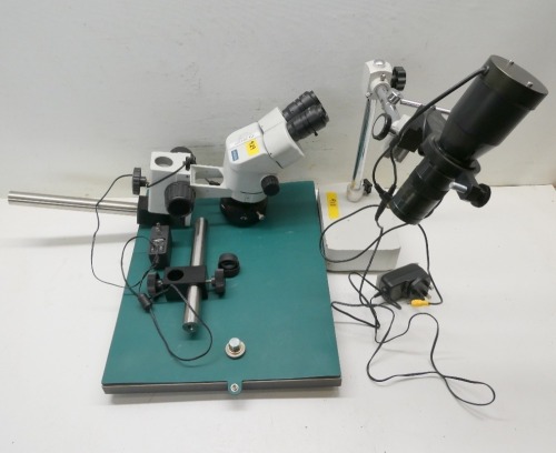 Stero Microscope and Microscope Camera System.