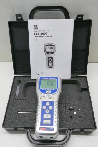 RS Pro Force Gauge 111-3690.