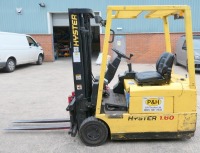 Hyster 1.60 3 Wheel Electric Fork Lift.
