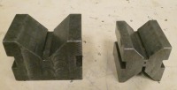 Interlocking V Blocks.
