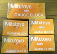 Mitutoyo Gauge Block 5mm, 10mm, 15mm, 25mm, 50mm