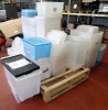 Assorted Plastic Containers. - 4