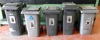 Assorted Material Bins.