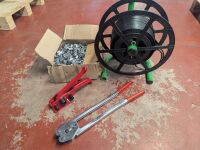 Manual pallet bander