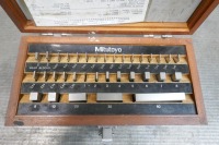 Mitutoyo Slip Gauge Block Set.