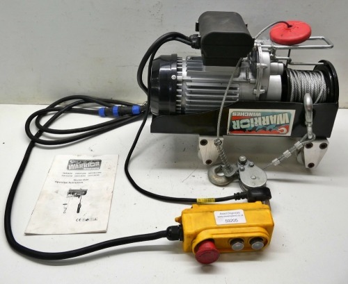 Warrior Winches Electric Hoist.
