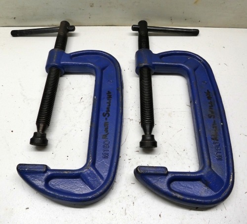 Pair of G Clamps.