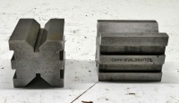 Pair of Eclipse Interlocking V Blocks.