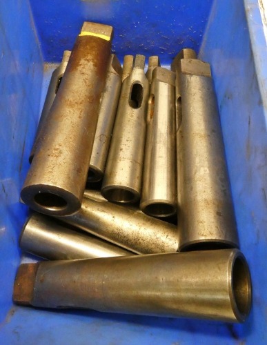 Assorted Morse Taper Sleeves.