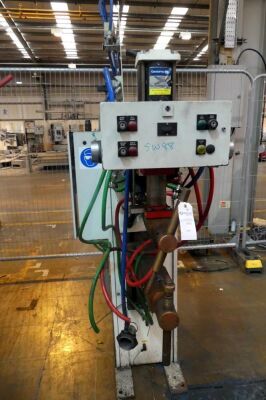 British Federal 75KVA Pedestal Spot Welder