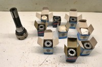 R8 Collet Chuck and 10X Collets.