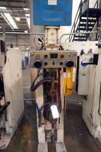 British Federal 75KVA Pedestal Spot Welder