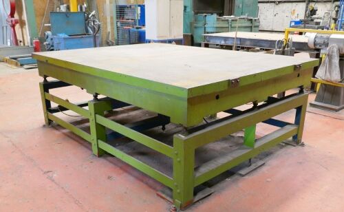 WBJ 6ft x 8ft Cast Iron Table