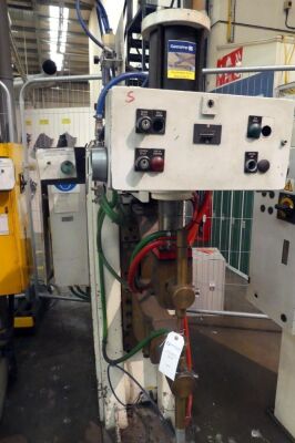 British Federal 100KVA Pedestal Spot Welder