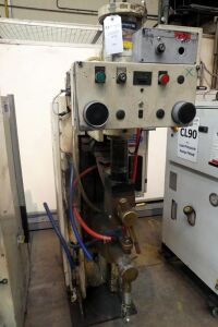 British Federal 80KVA Pedestal Spot Welder