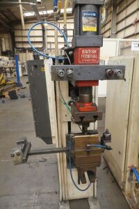 British Federal 100KVA Pedestal Spot Welder